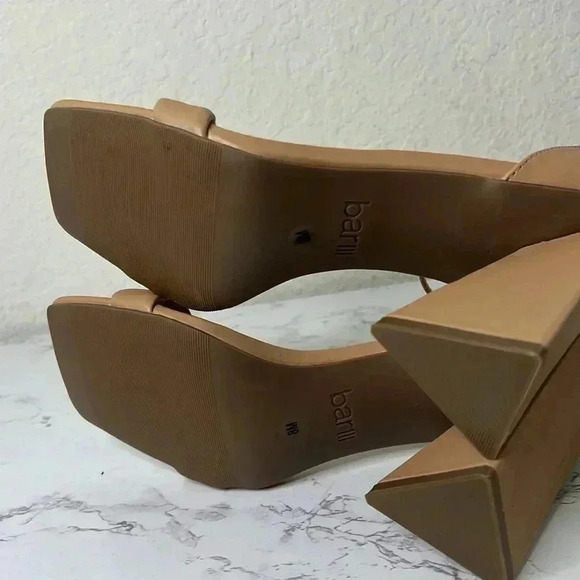 Bar III Flared Heel Dress Sandal Size 8M - Picture 7 of 9